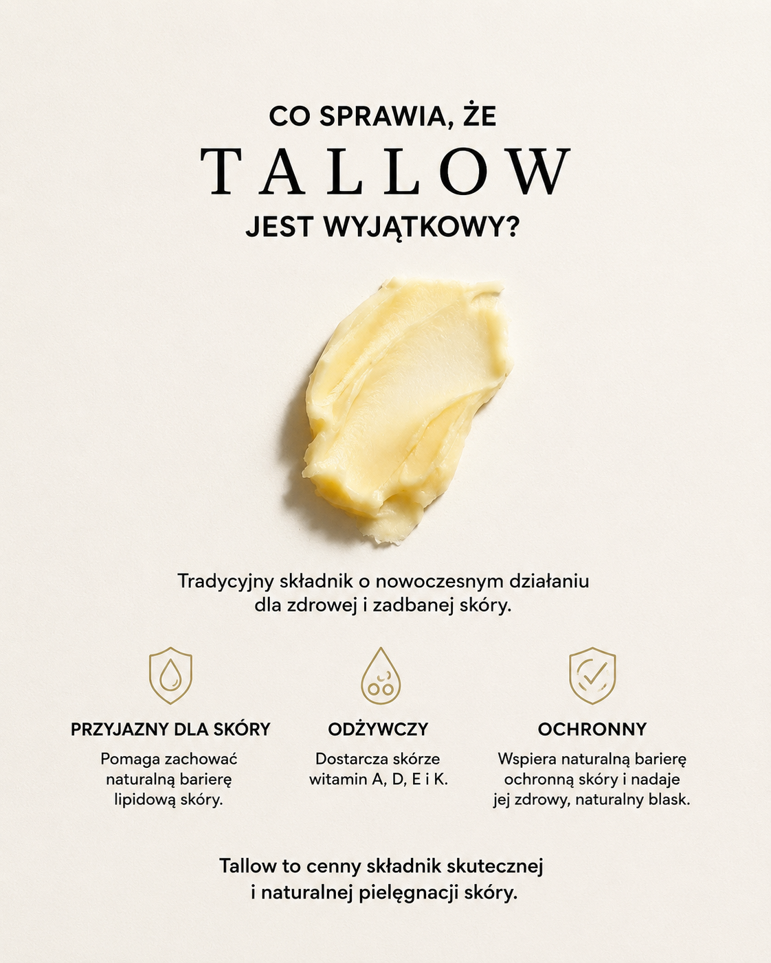Tallow Naturals – Dla skóry suchej